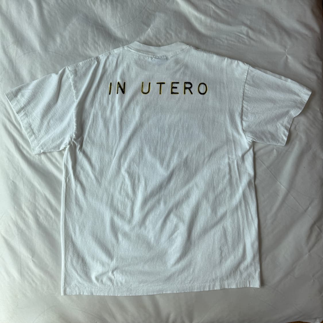 너바나 'In Utero' 엔젤 싱글스티치 XL 상품이미지7