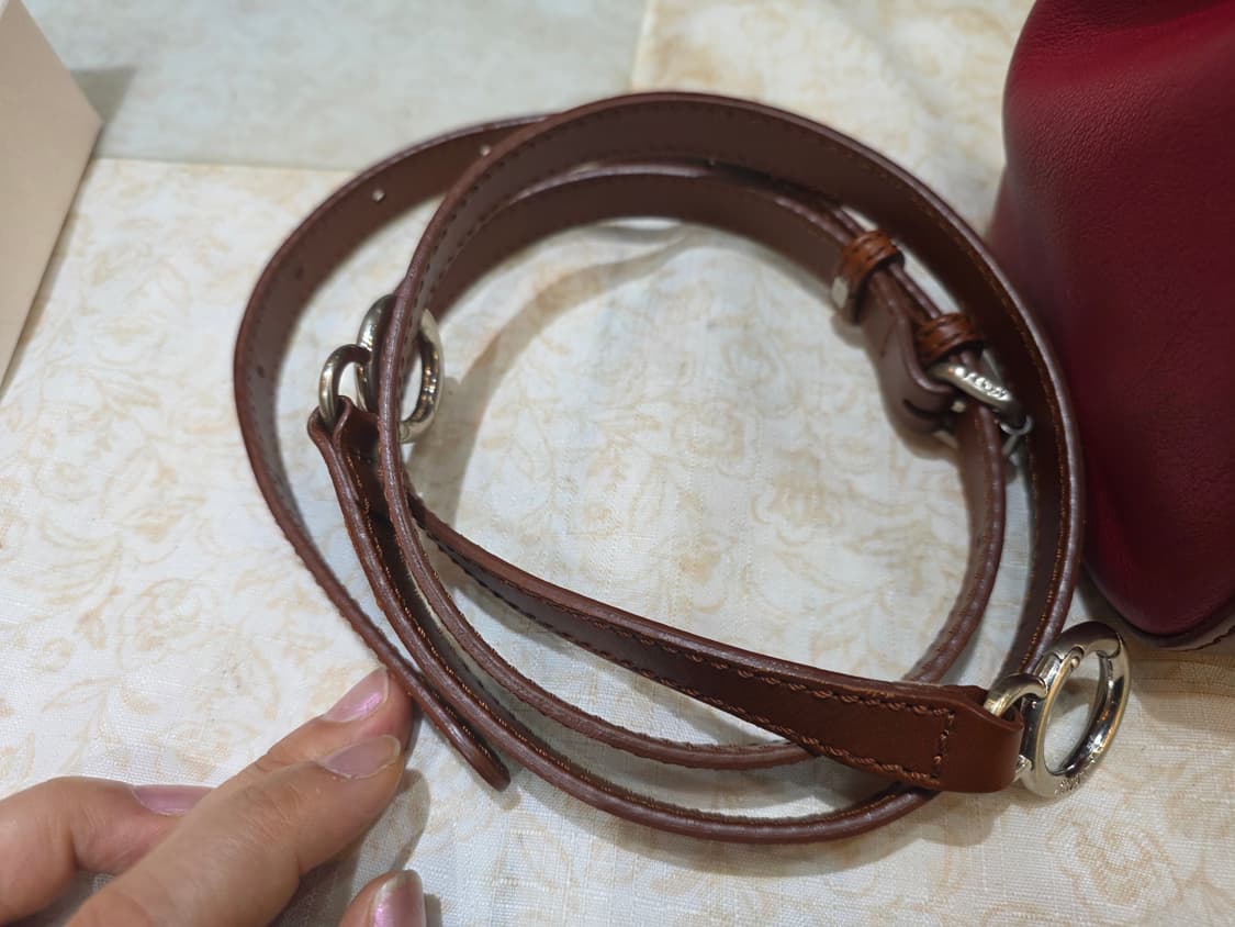 Fendi(펜디) 브라운 레더 트리밍 실바나 토트백 상품이미지6