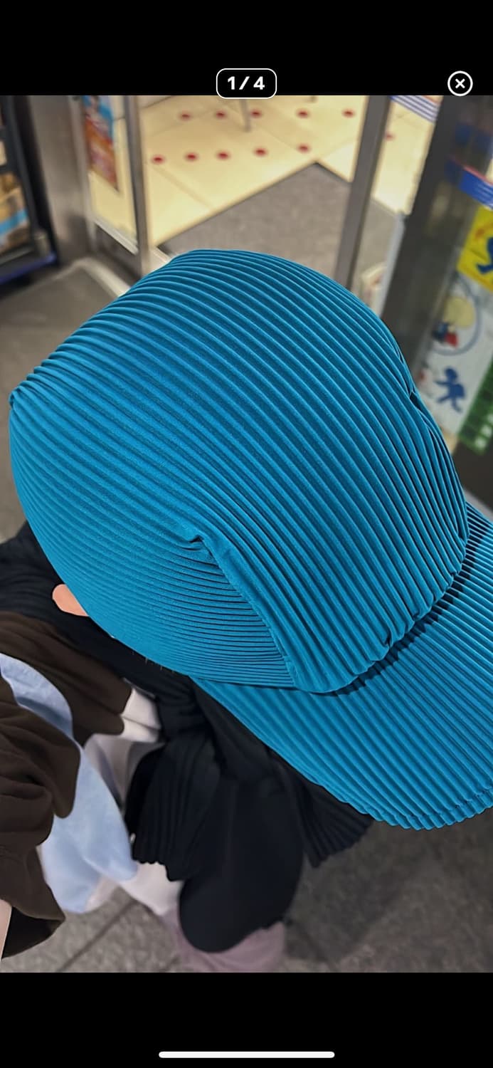 Issey miyake 이세미야키 플리세 모자 상품이미지5