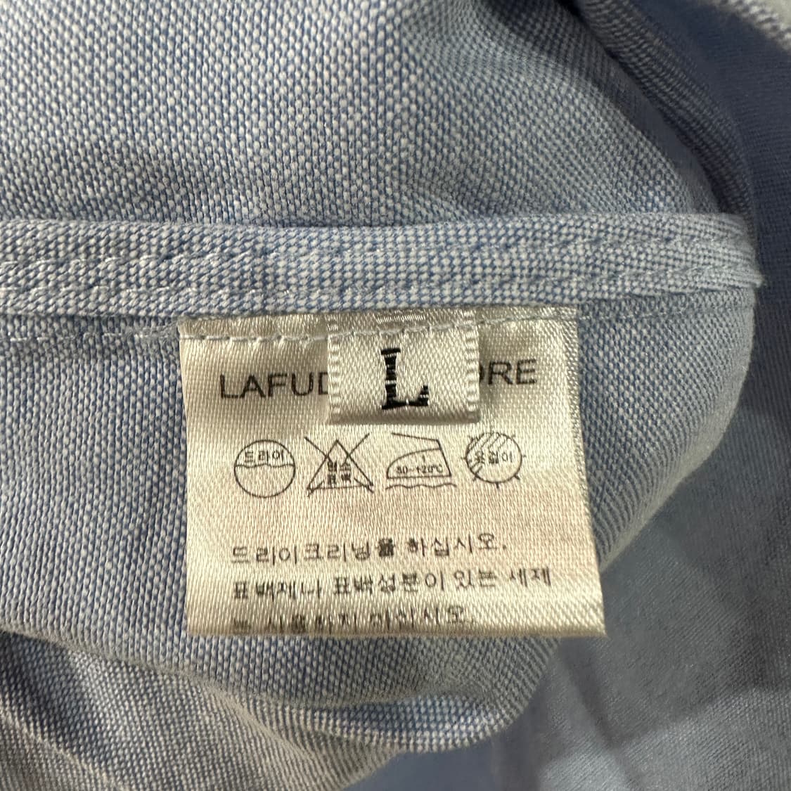 라퍼지스토어 오버핏 반팔셔츠 L 상품이미지4