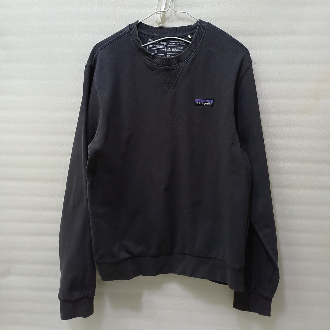 파타고니아 오가닉 코튼 맨투맨 라운드 티 남성 S 90 봄 가을 사랑봉봉 상품이미지2