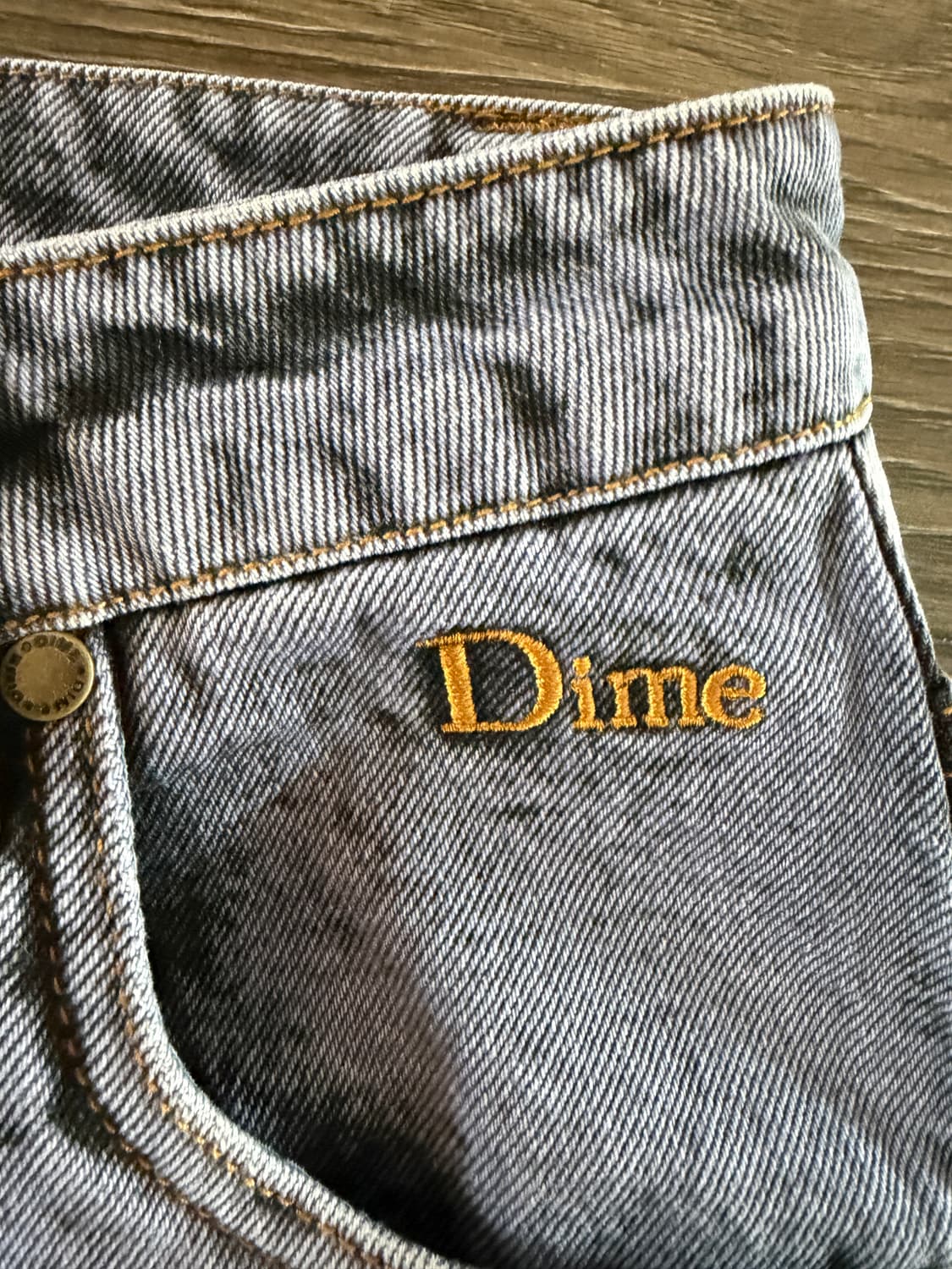 Dime 퍼플 데님팬츠 상품이미지5