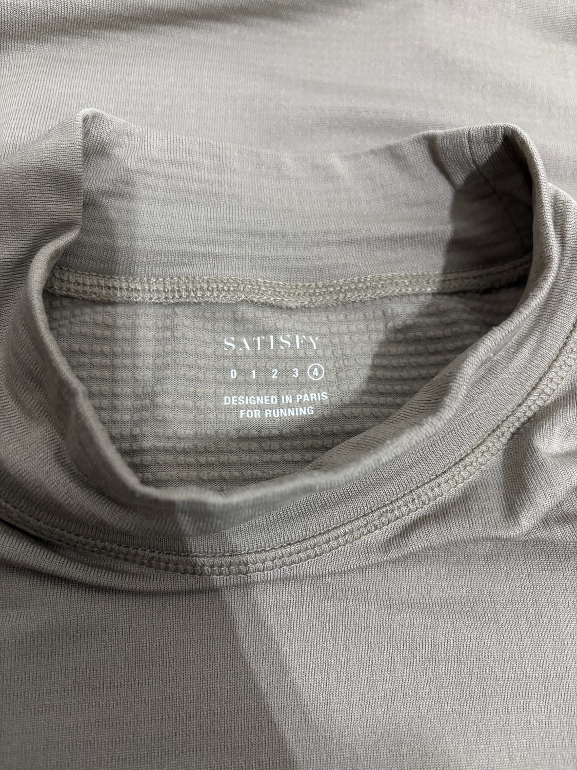 세티스파이 / 립스탑 트림 고스트플리스 모크넥 롱티 데저트 토프 / 4 상품이미지4