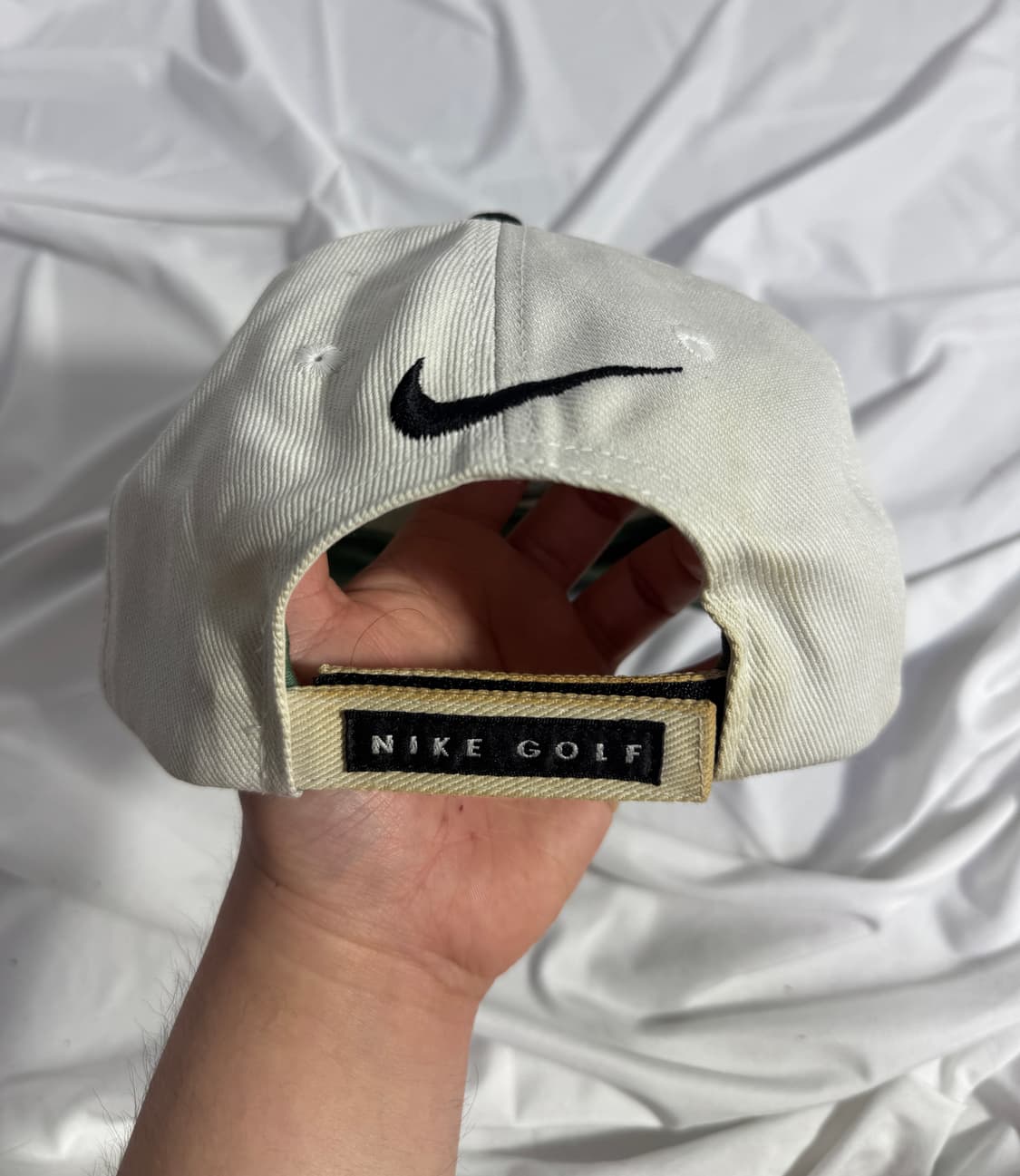 90s 나이키 골프 타이거 우즈 투어 자수 볼캡 상품이미지4