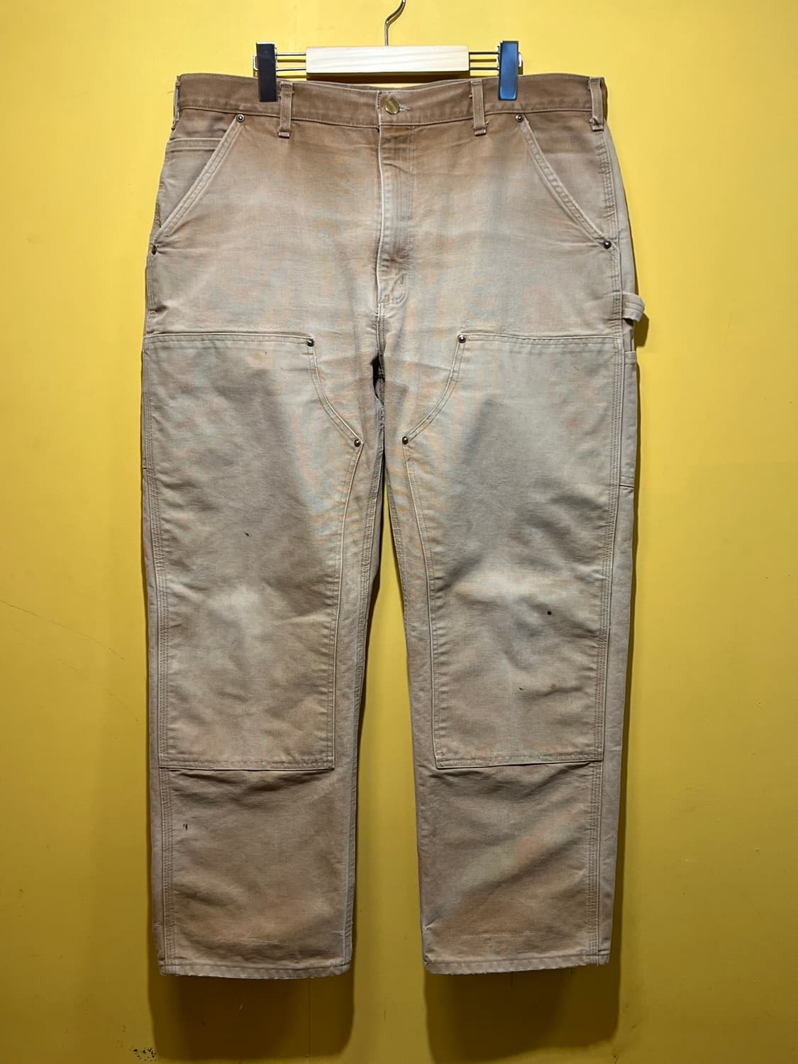 [38x30] 칼하트 B01 BRN 더블니 워크팬츠 메이드 USA 미제 상품이미지1