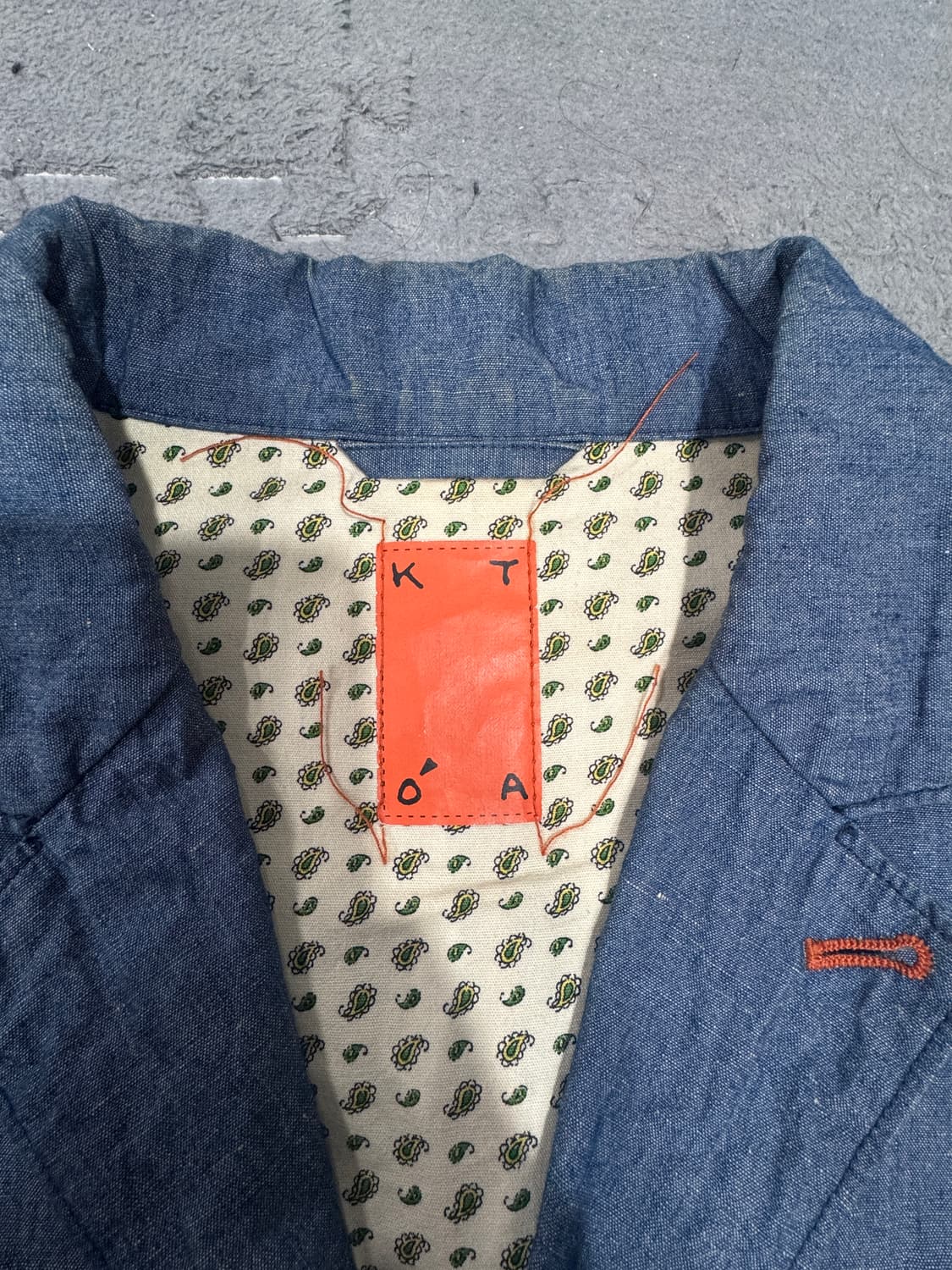 KATO 린넨 자켓 상품이미지4