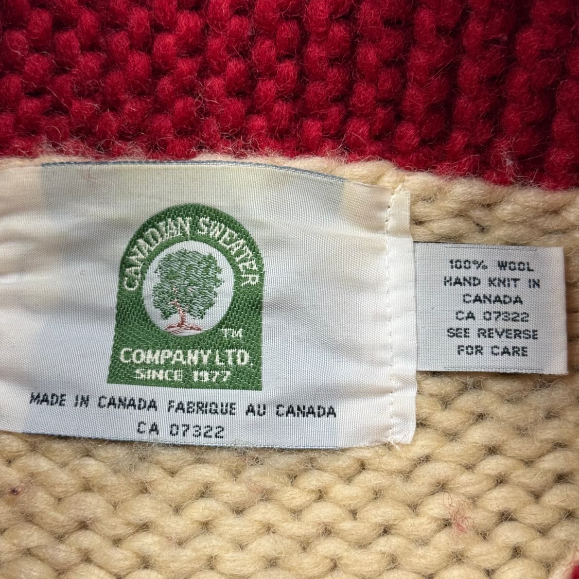 (95) 캐나다 빈티지 베이스볼 코위찬 가디건 상품이미지6