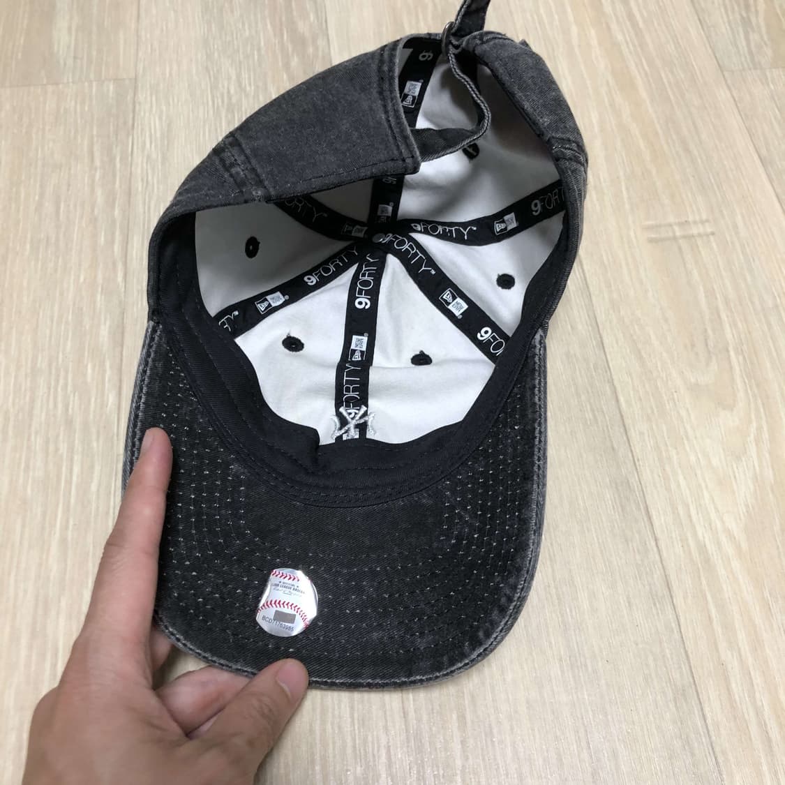 (ONE SIZE) 새상품 뉴에라 언스트럭쳐 뉴욕 이탈리안 워시드 볼캡 상품이미지5