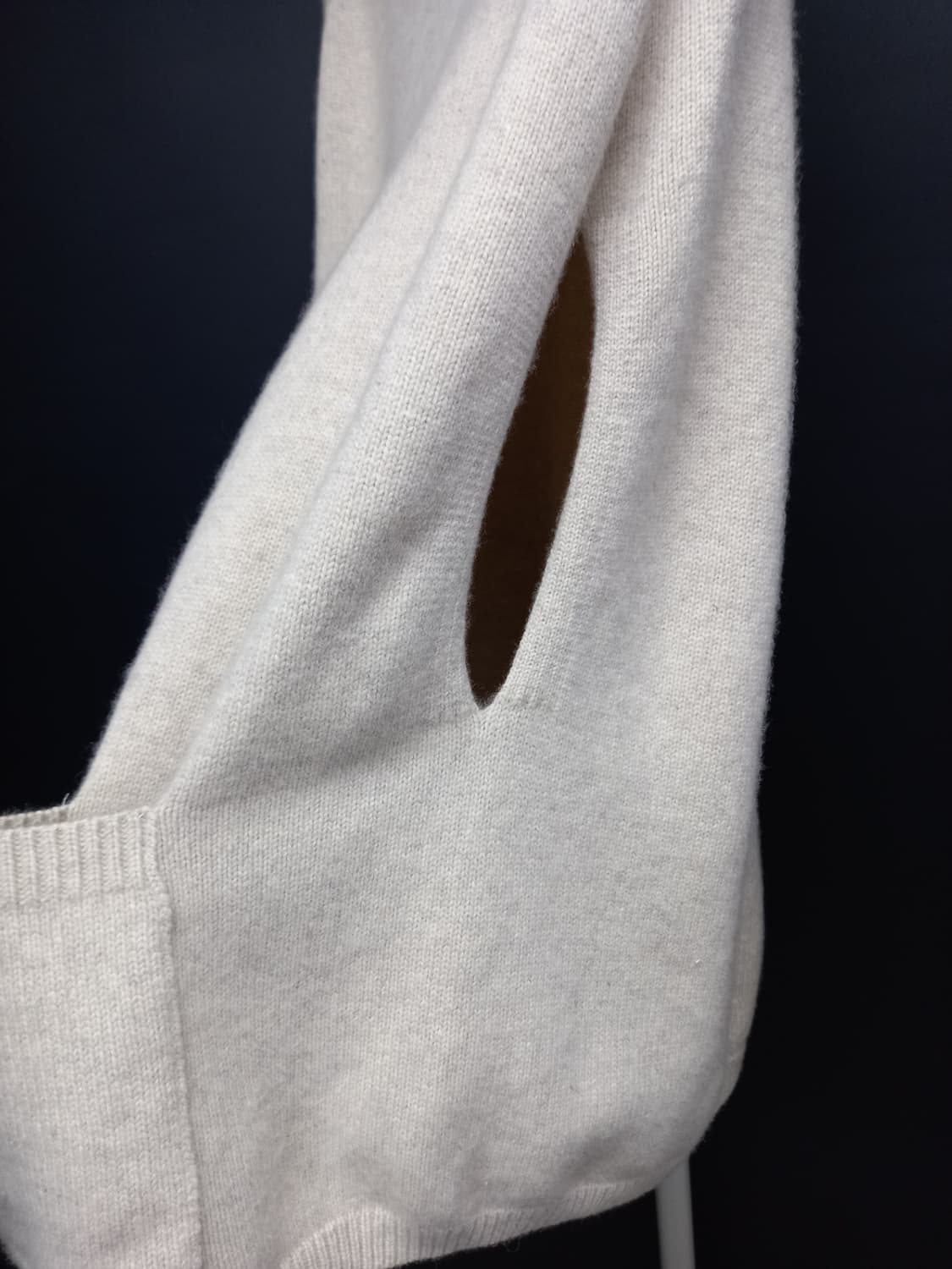 돌체비타 춘추동 하이넥 케이프형 베스트 F 44-77 상품이미지5