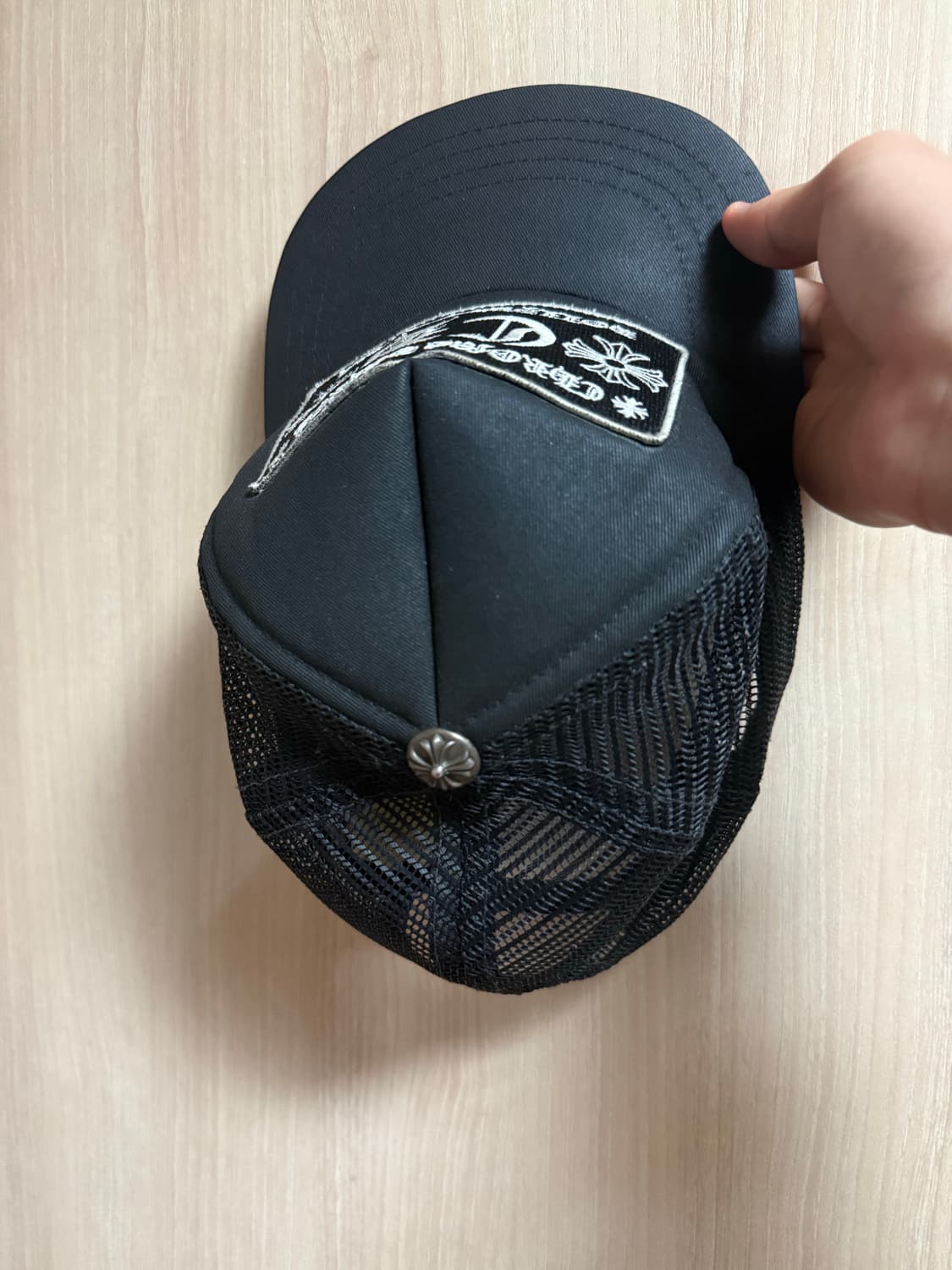 크롬하츠 캡 블랙 모자 상품이미지4