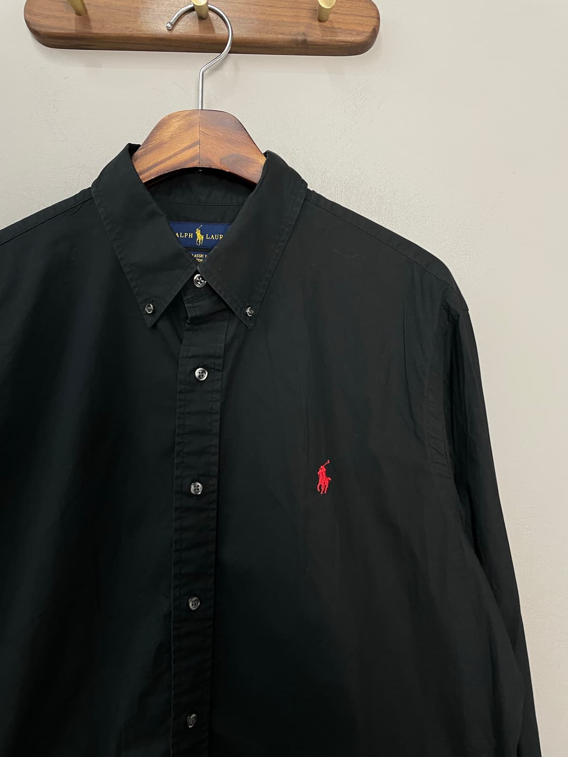 폴로 랄프로렌 블랙 셔츠 H2193 상품이미지3