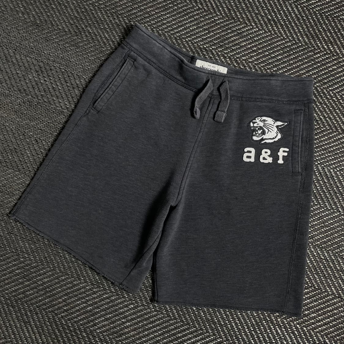 아베크롬비 자수 그레이 스웨트 쇼츠y 4872 상품이미지1
