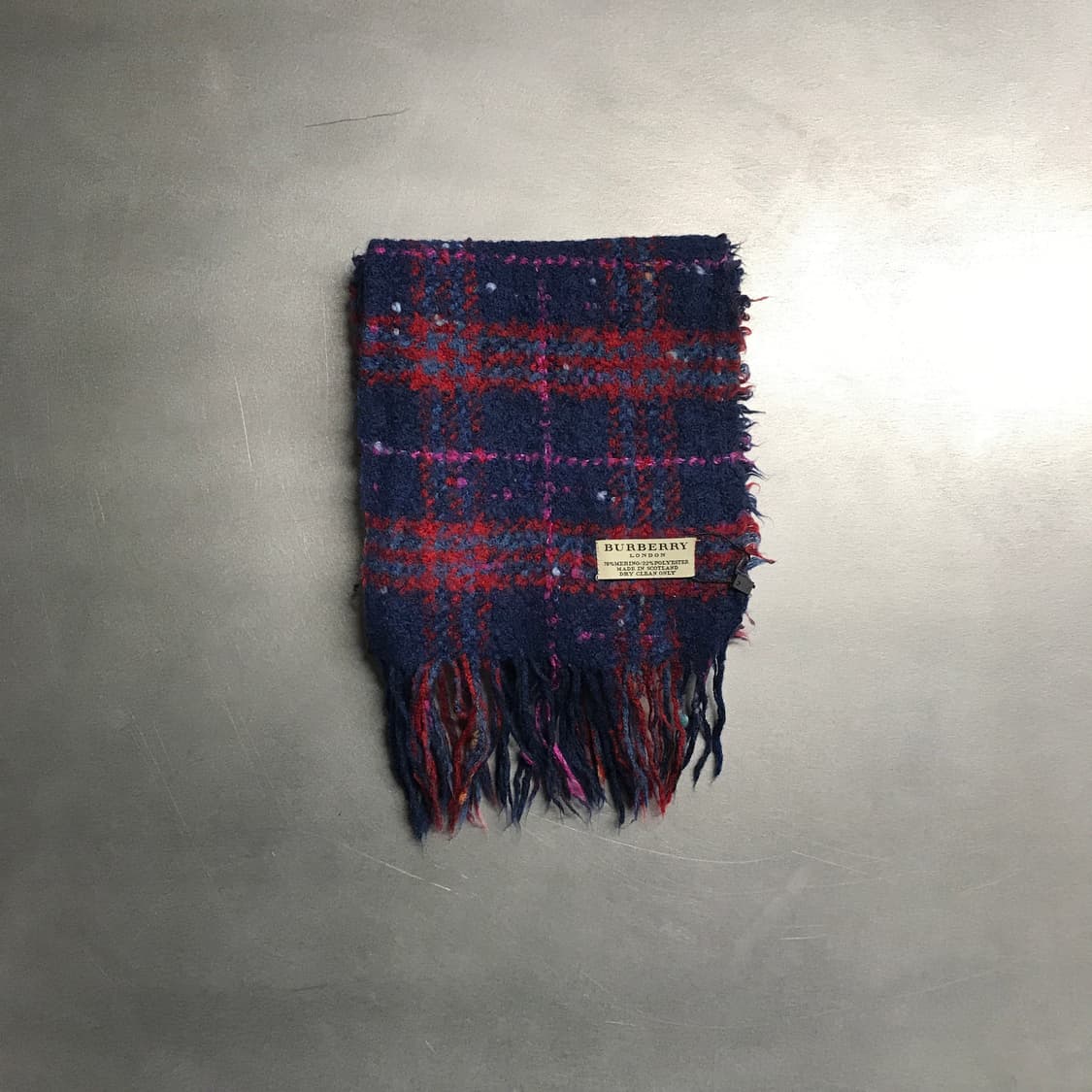 버버리 정품 메리노 혼방 머플러 상품이미지1