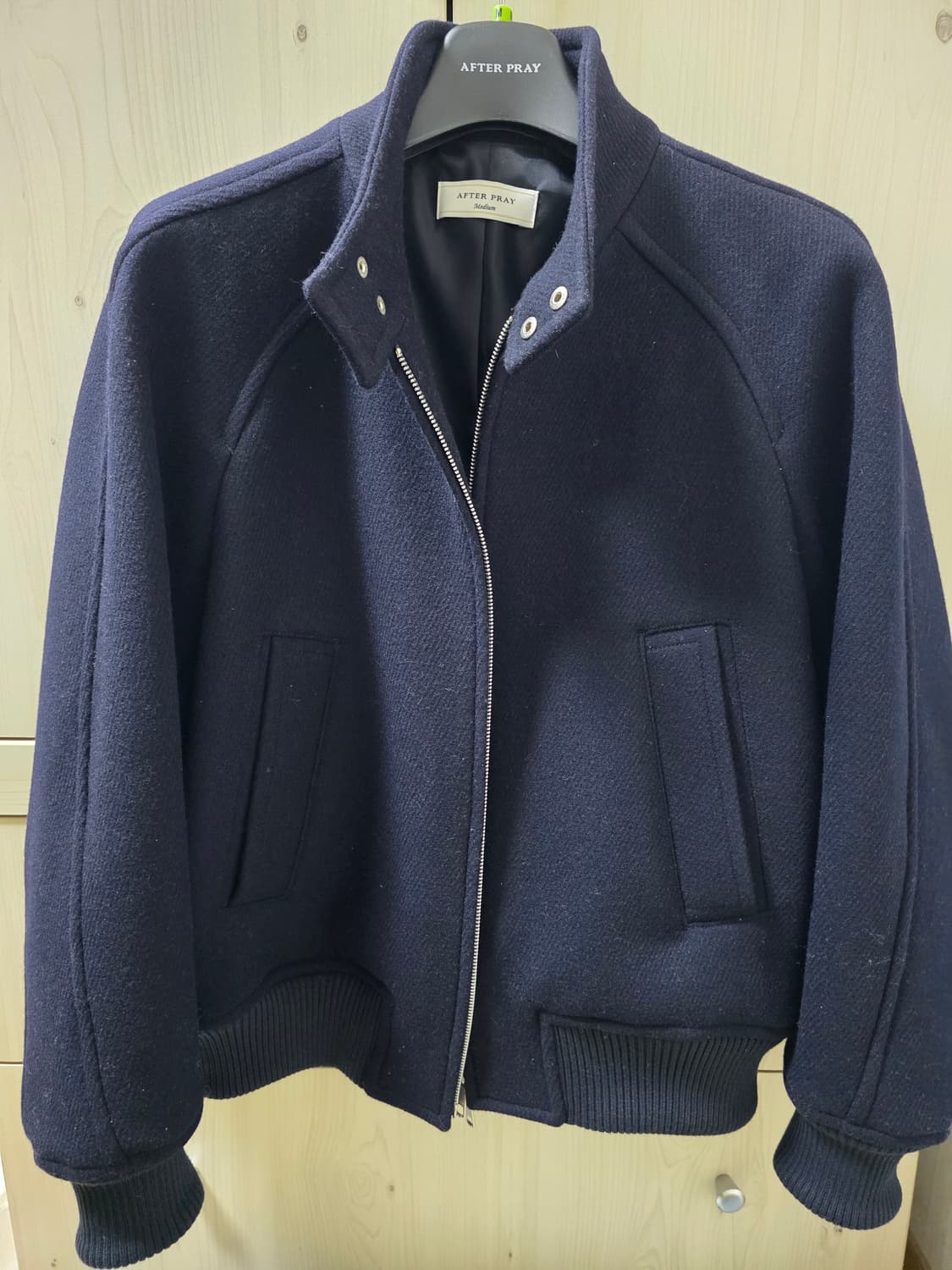 애프터프레이 리가즈 해링턴 블루종 자켓 네이비 M 상품이미지1