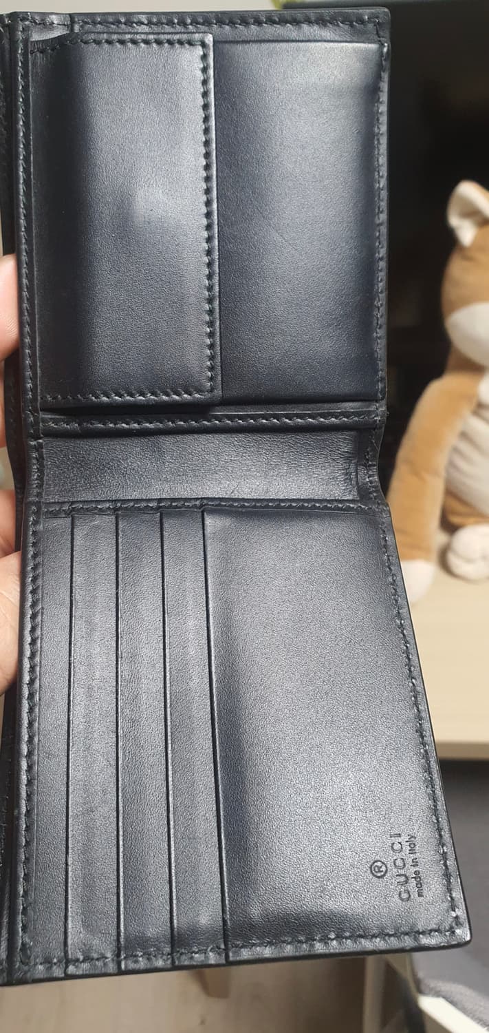 구찌 스네이크 코인 지갑/반지갑 새상품급 정품(감정O) 상품이미지8