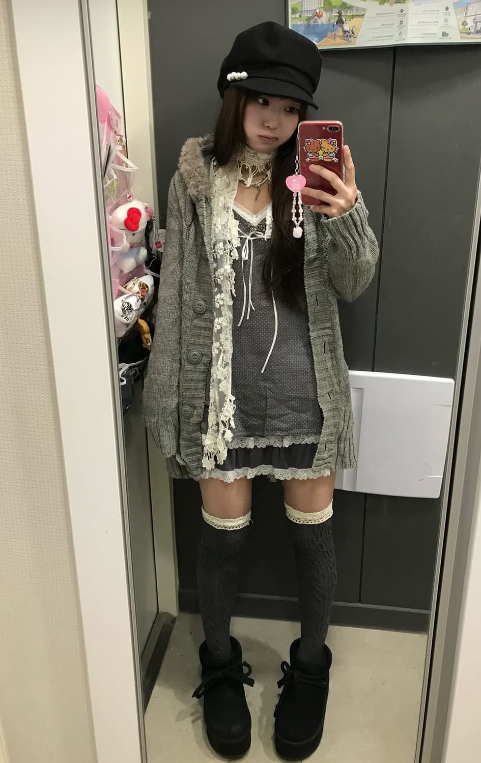 스윙잉서울홍대 빈티지 코디 세트 / 미라이클립 모리 선가든파티 크루 상품이미지1