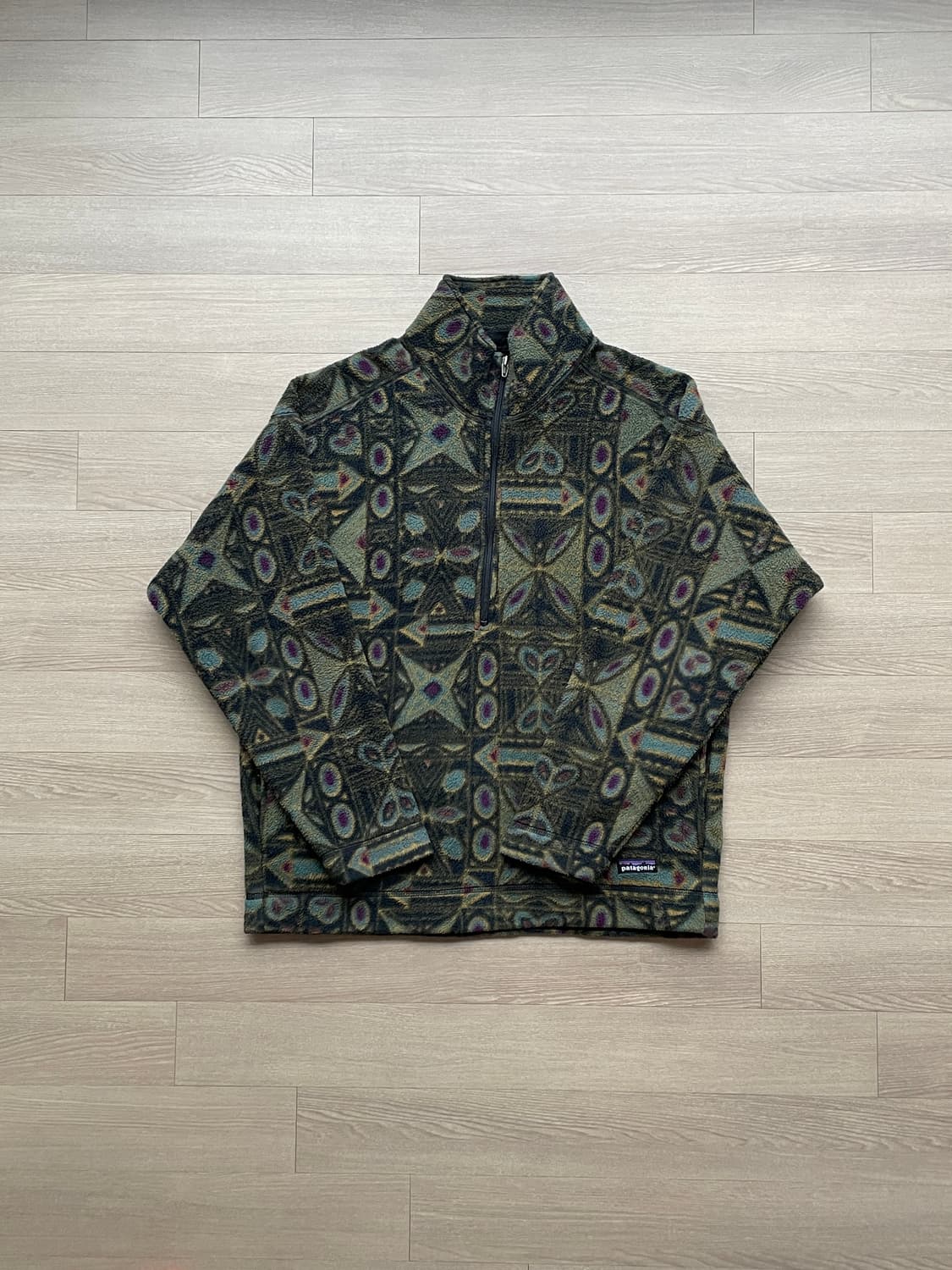 90s 파타고니아 신칠라 아즈텍 토템 스노우리스 눈없산 patagonia 상품이미지1