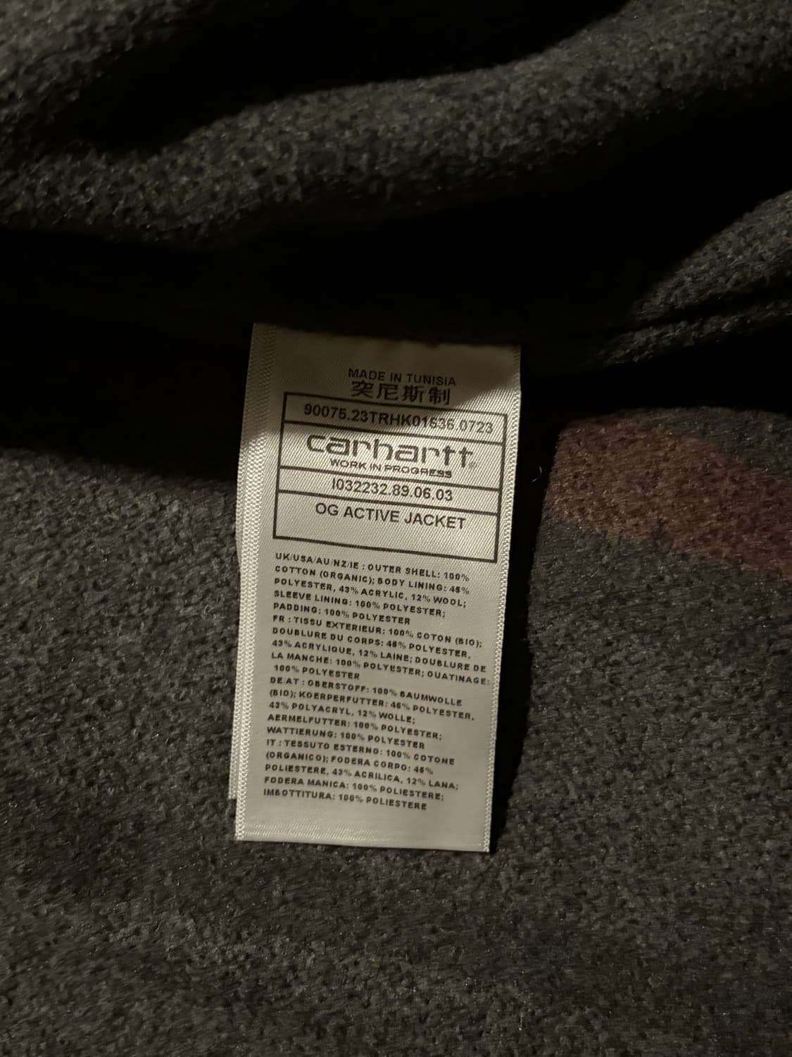 칼하트 WIP 메이틀랜드 액티브 OG ACTIVE M 상품이미지6