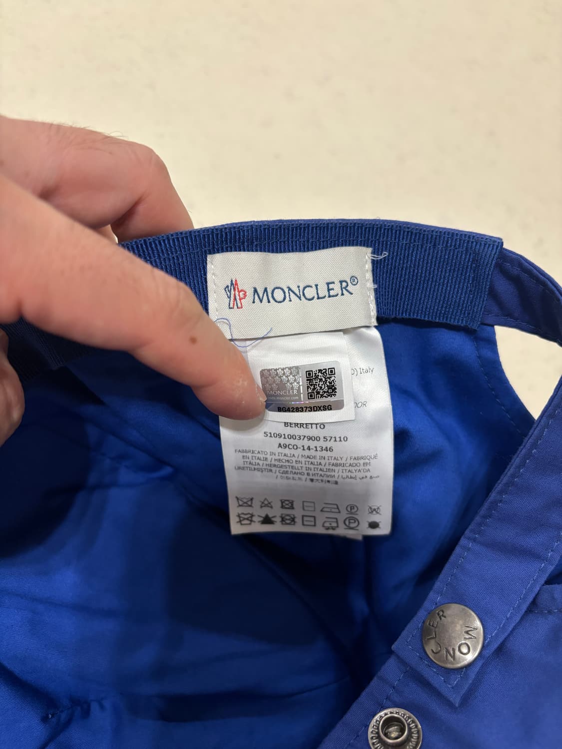 몽클레어 볼캡 상품이미지3