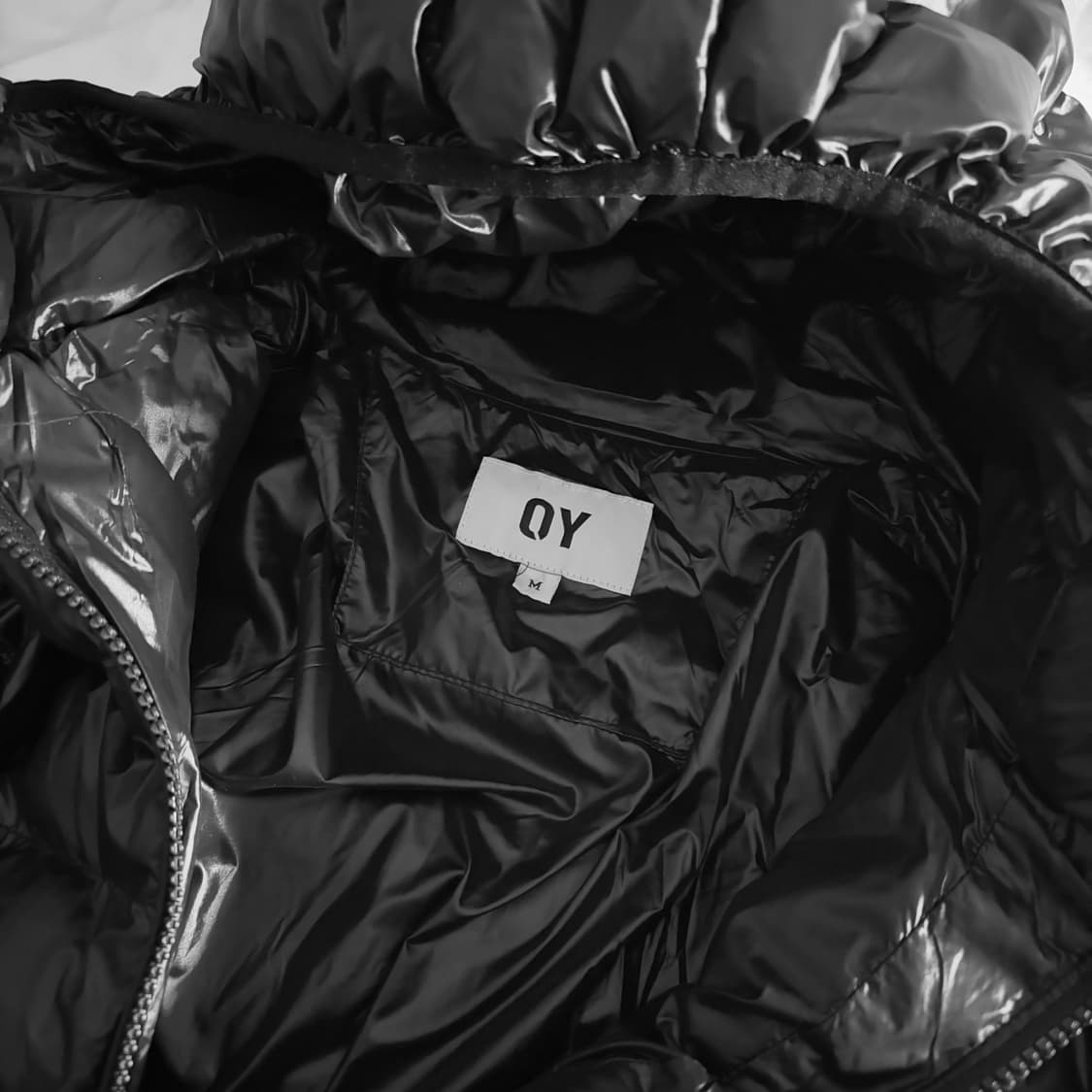 오와이 OY CURVED ZIPPER LIGHTWEIGHT PUFFER 상품이미지6