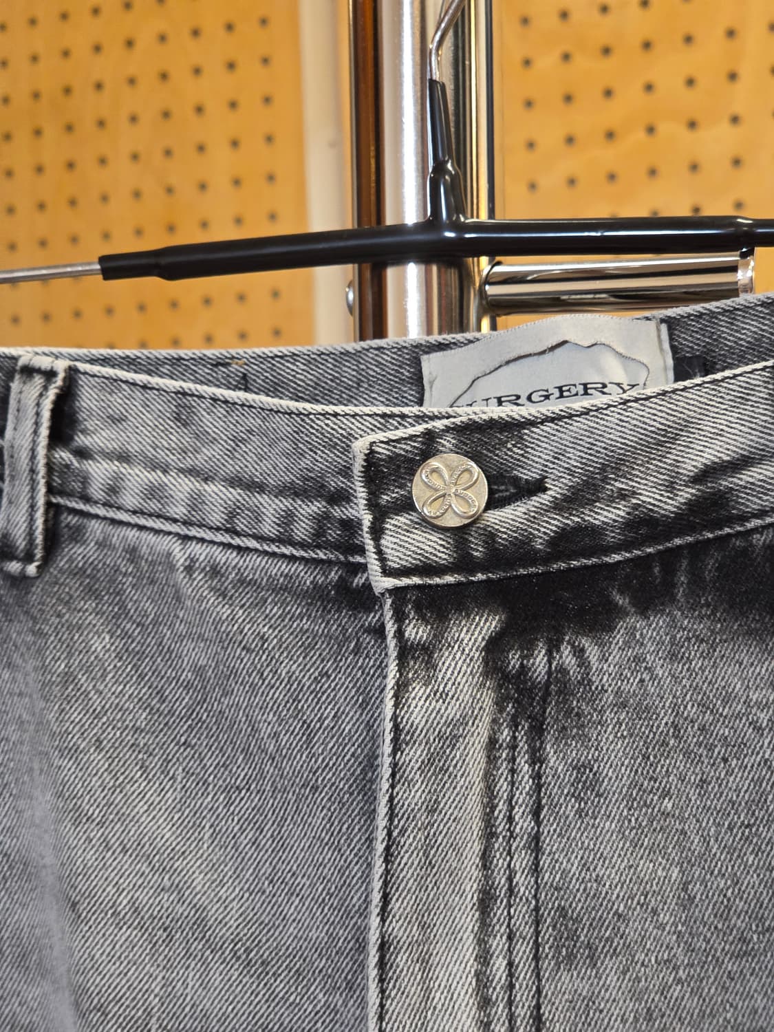 써저리 프로세스 그레이 카고 데님 팬츠 상품이미지3