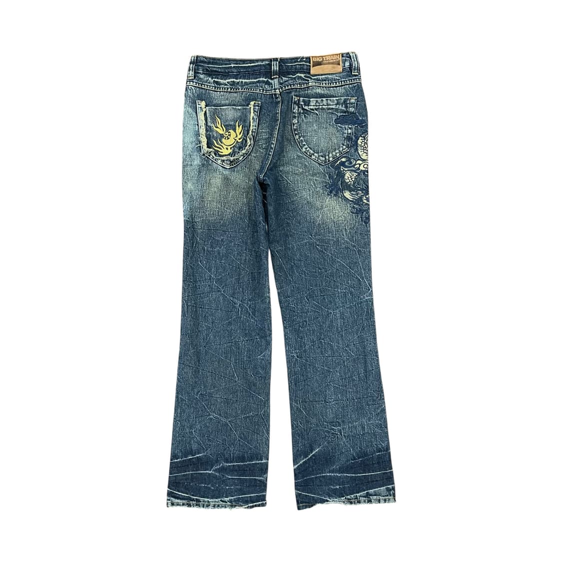 오사카 빅트레인 오리엔탈 자수 데님팬츠 상품이미지6