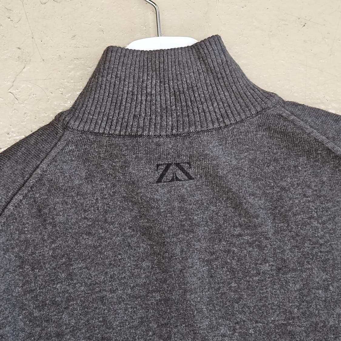 Zegna sport 제냐 스포츠 울 니트 반집업 M~L 상품이미지7