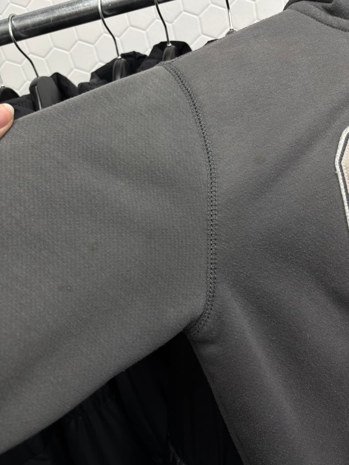 GAP 쉐르파 그레이 후드집업 상품이미지7