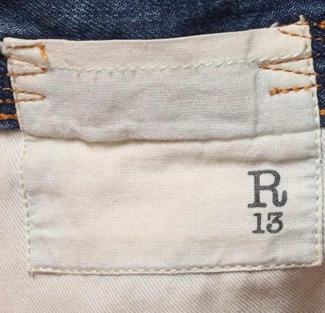 R13 알써틴 와이드 데님 팬츠 26 상품이미지5