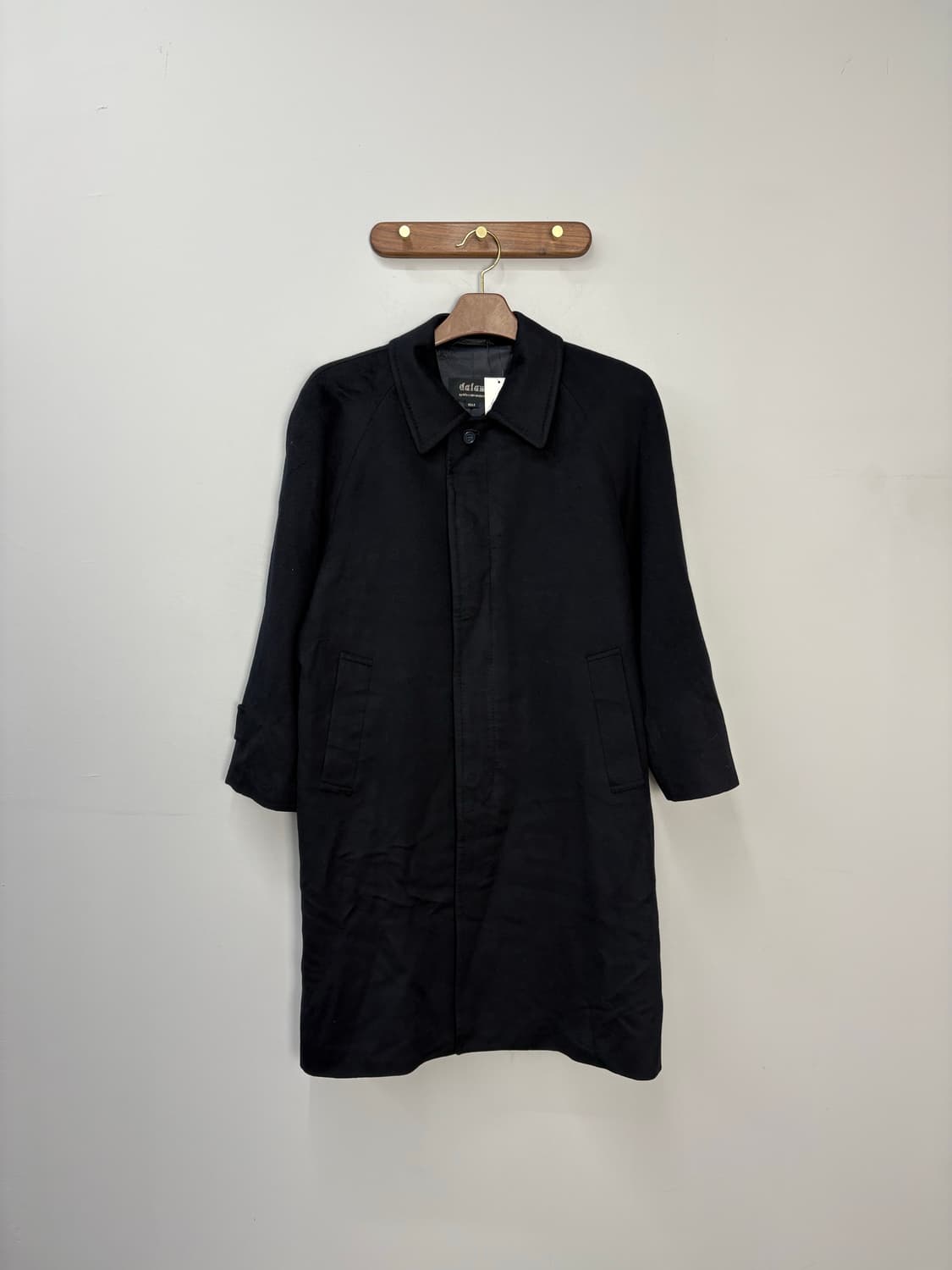 재팬 빈티지 블랙 싱글 코트 A2776 상품이미지2