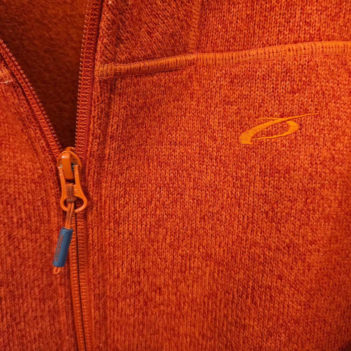 100(L) 프로스펙스 플리스 집업 자켓 주황색 상품이미지3