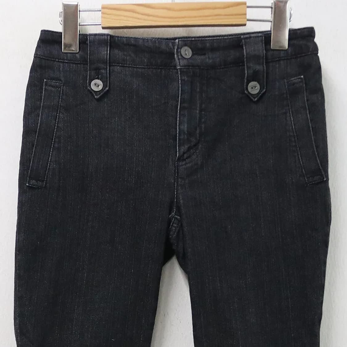 버버리 런던  흑청 데님 팬츠 66351 상품이미지3