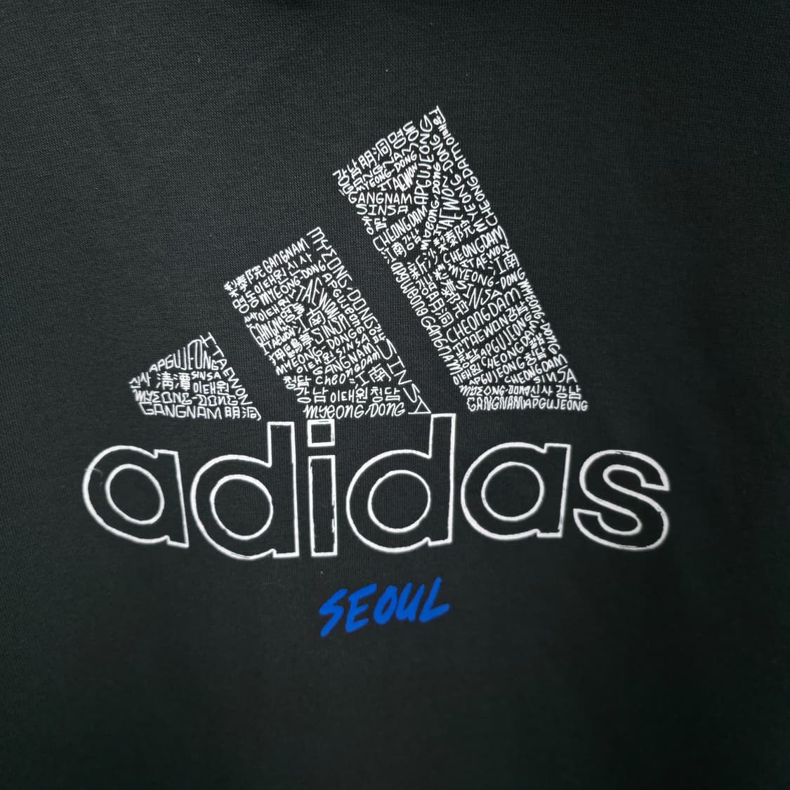 [XXL] 아디다스 서울 후드티 블랙 상품이미지4