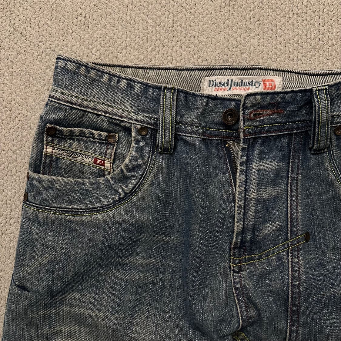 00s 디젤 Diesel Industry 빈티지 데님 팬츠 상품이미지5