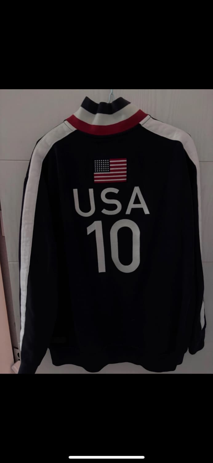 폴로 성조기 네이비 집업 XL 상품이미지4