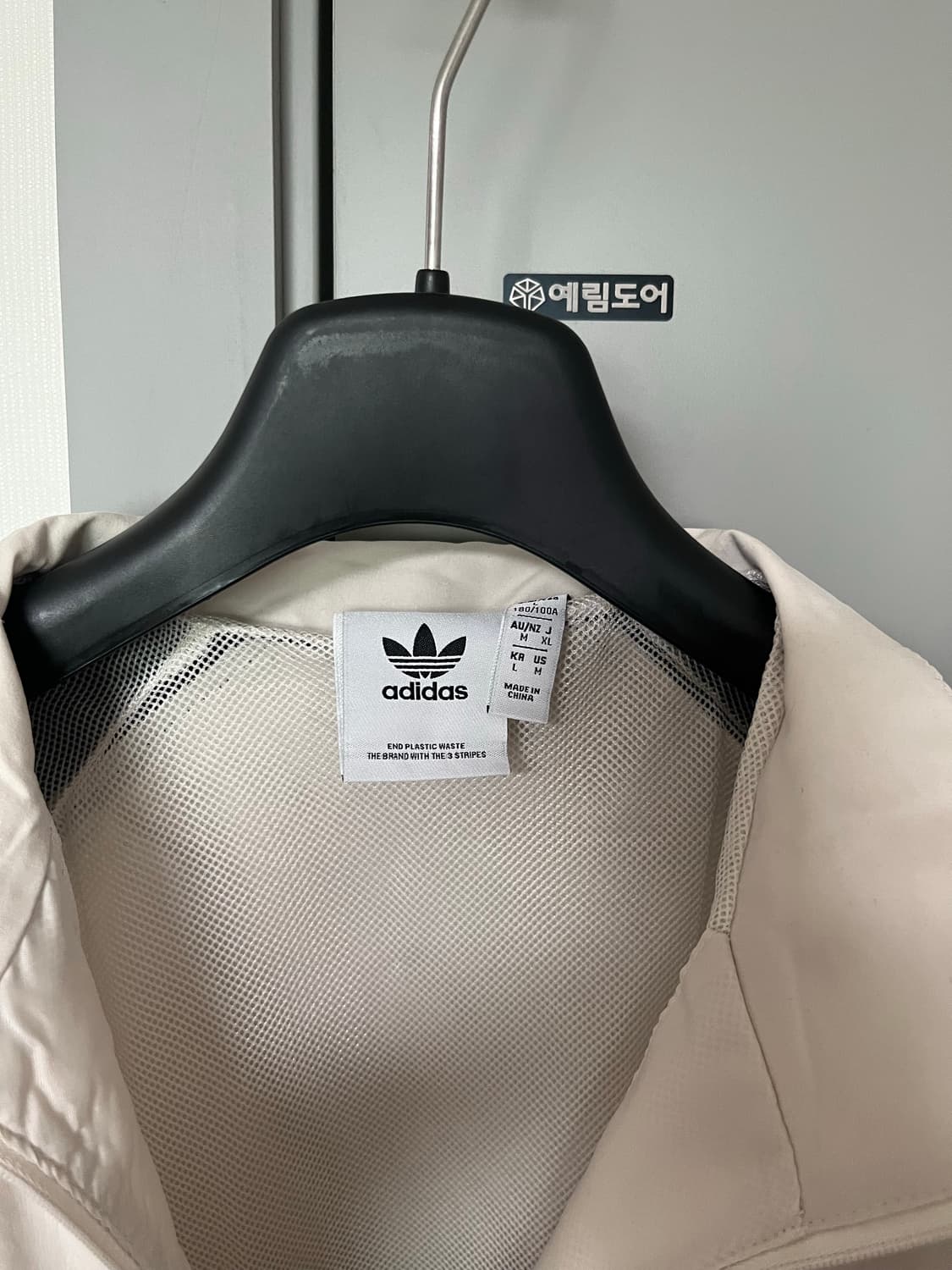 아디다스 하프 집업 바람막이 L 상품이미지6