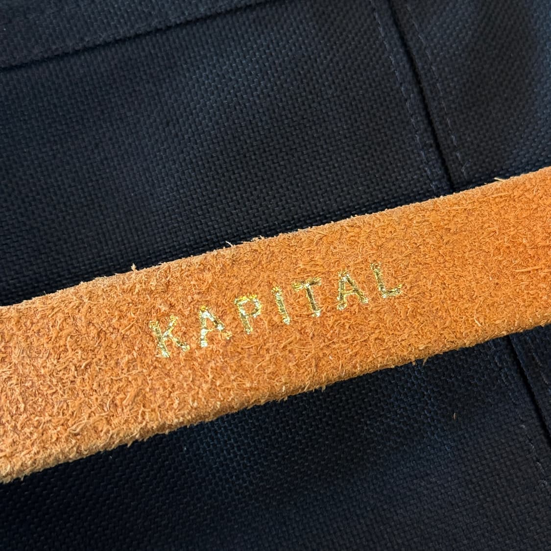 캐피탈 에스닉 음각 가죽 벨트 상품이미지2