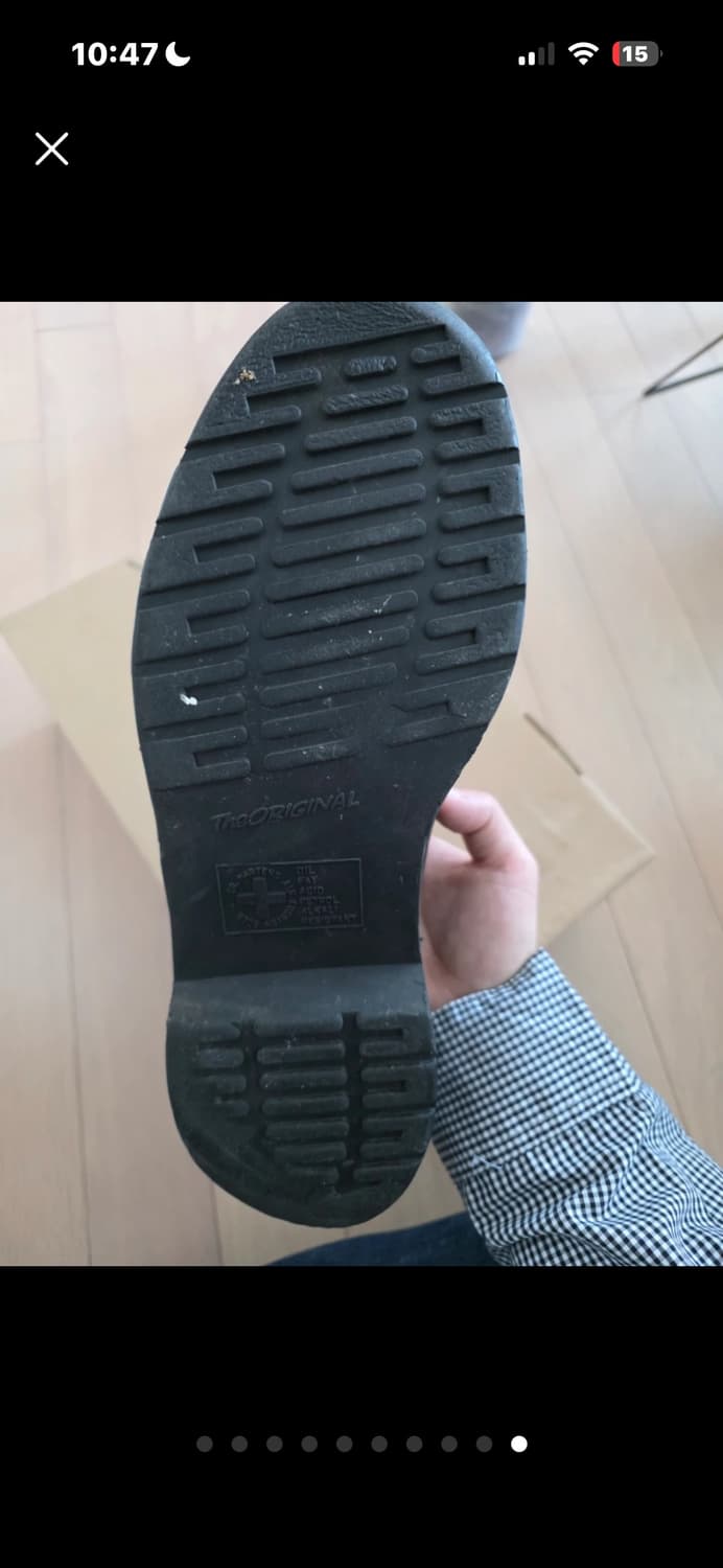 닥터마틴 모노 260 사용감 좀 있음 상품이미지4