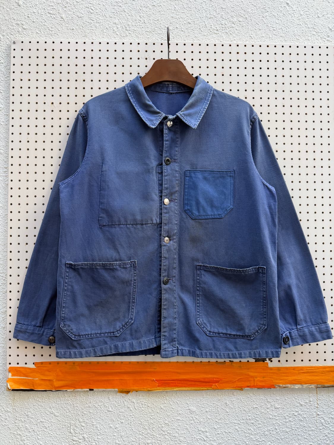 1950,60s OLD FADED FRENCH 50s 프렌치워크자켓 상품이미지6