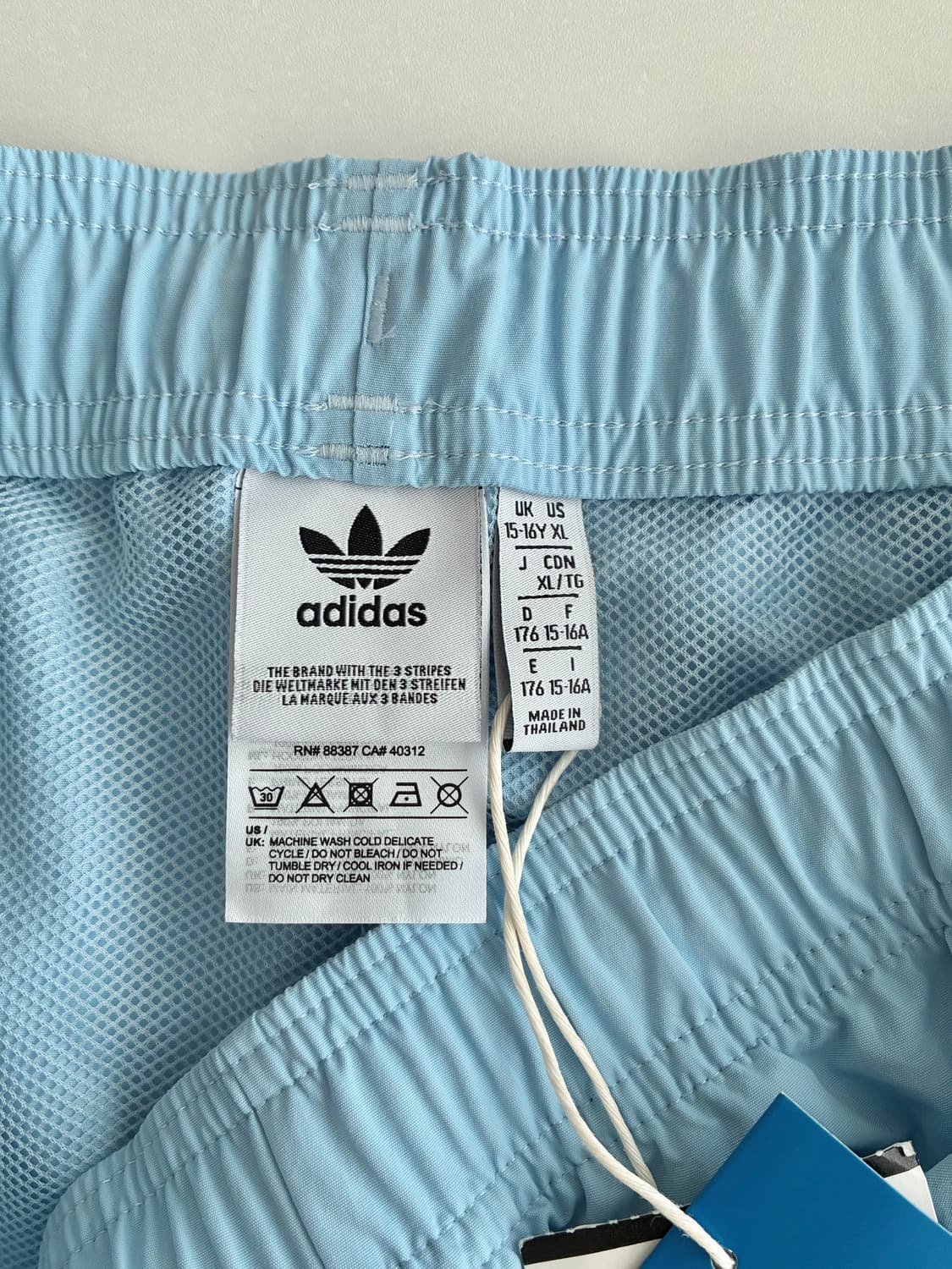 XL) 새상품 아디다스 스윔 쇼츠 반바지 스카이 상품이미지4