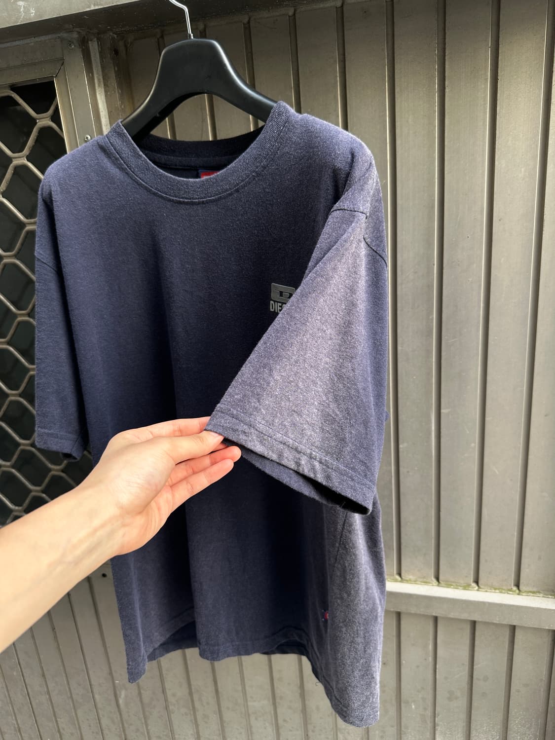 DIESEL old vintage rubber print logo tee 상품이미지6