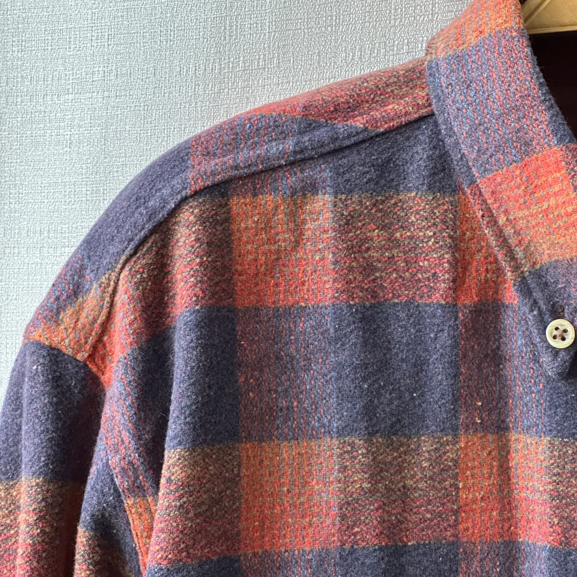 말보로 클래식 90s 빈티지 플란넬 체크 셔츠  상품이미지5