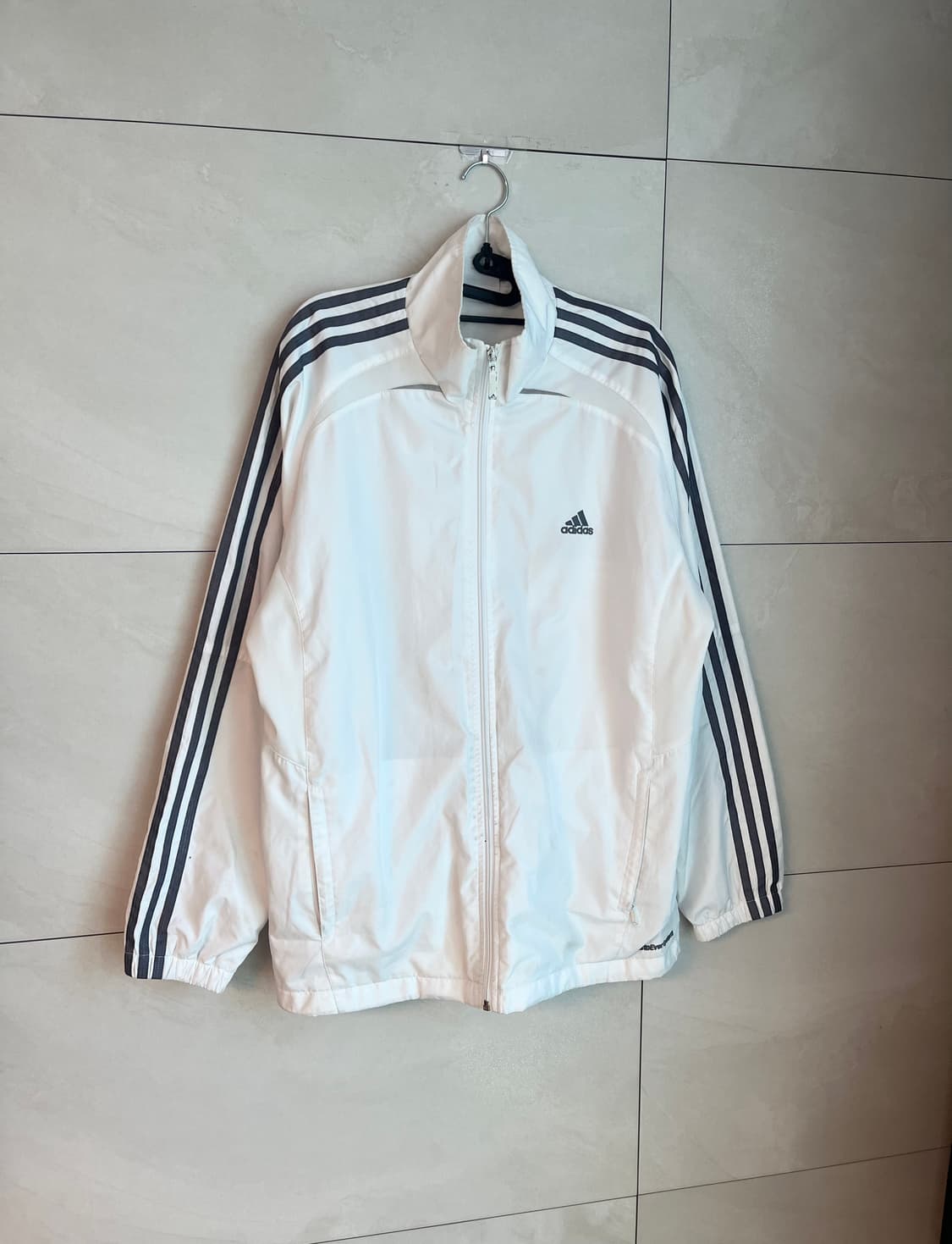 [XL] 아디다스 대장 바람막이 화이트/실버 라인  상품이미지3