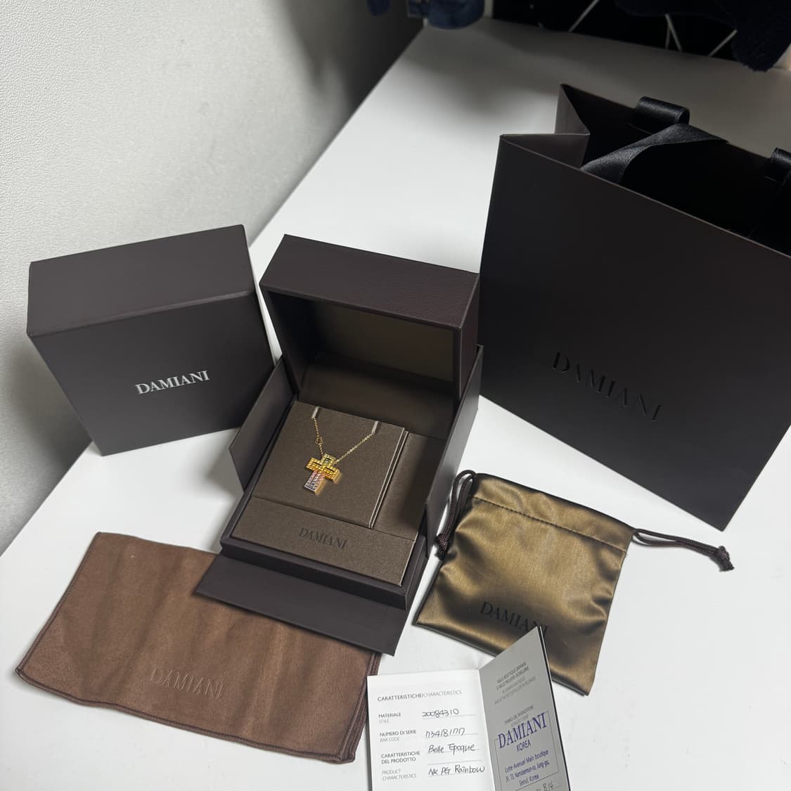 다미아니 벨에포크 레인보우 목걸이 M 상품이미지5