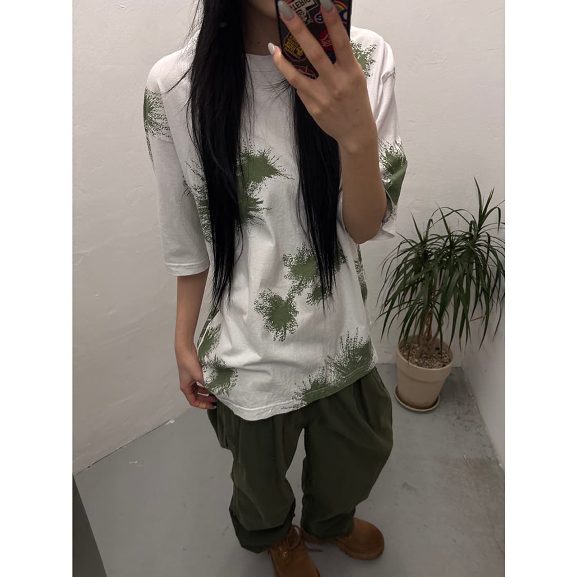 ARMY TWILL Snow Camo Tee 상품이미지2