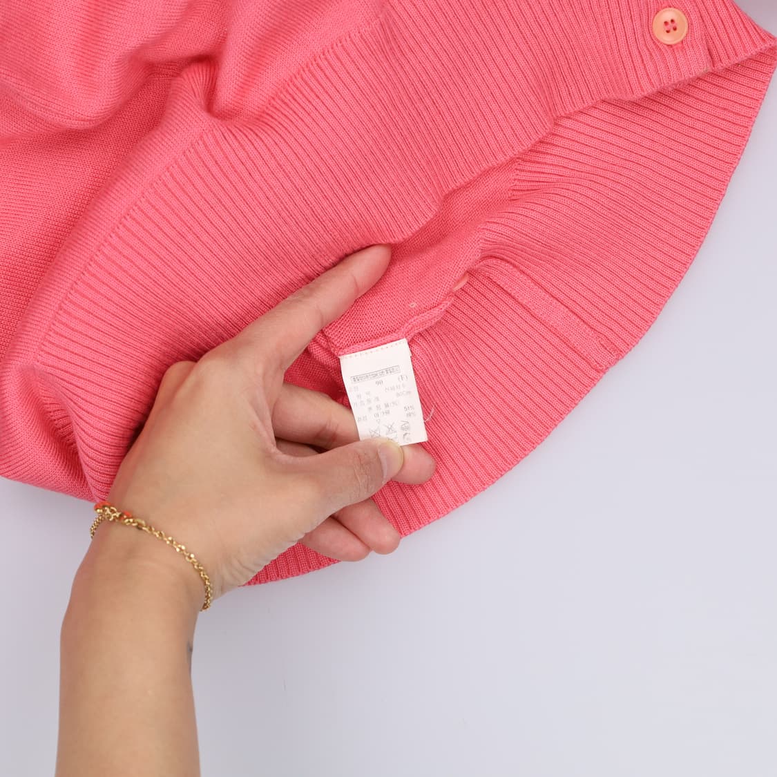 90 시스템 여성 브이넥 가디건 0423H1 상품이미지4