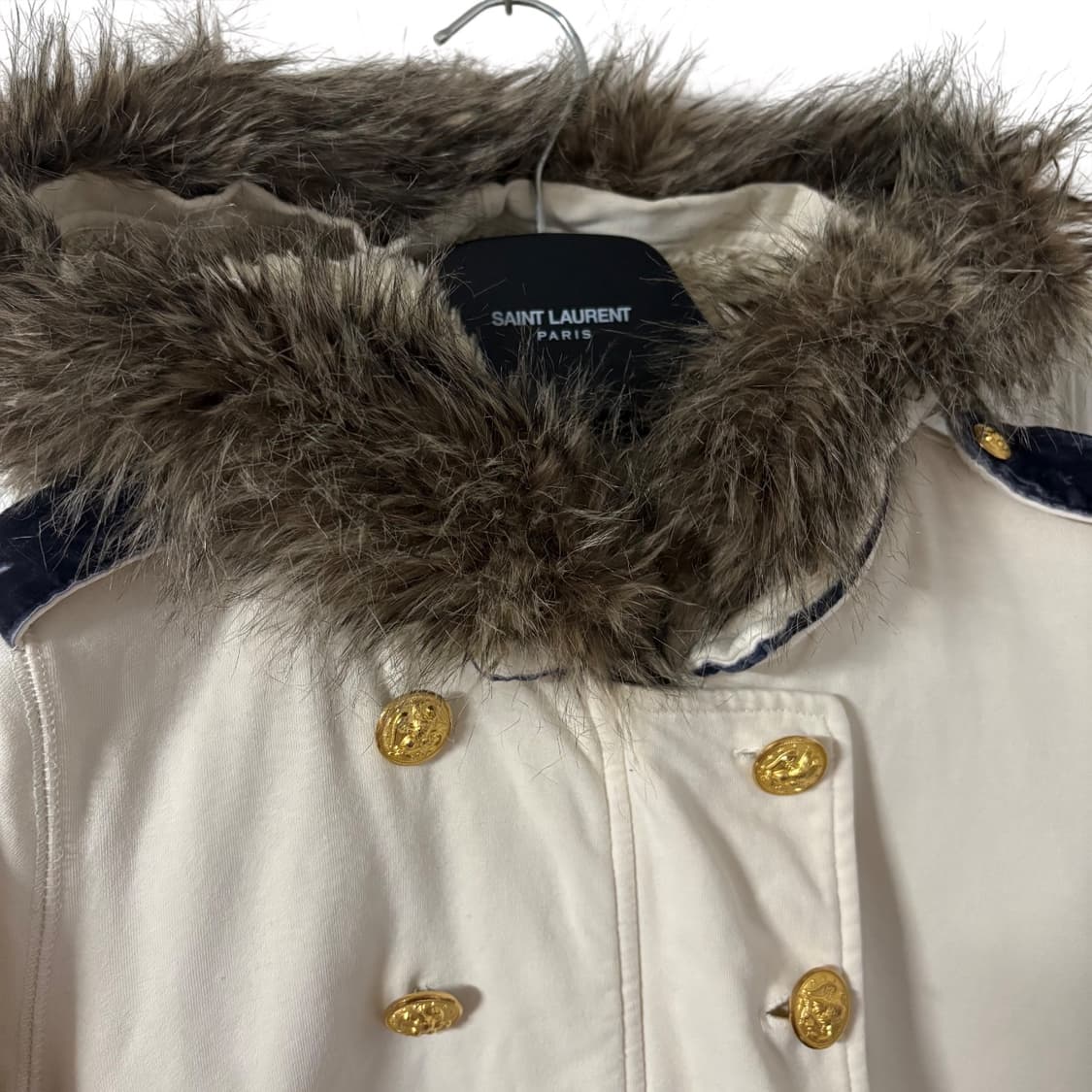 폴로 나폴레옹 벨루어 후드집업 자켓 S 상품이미지5