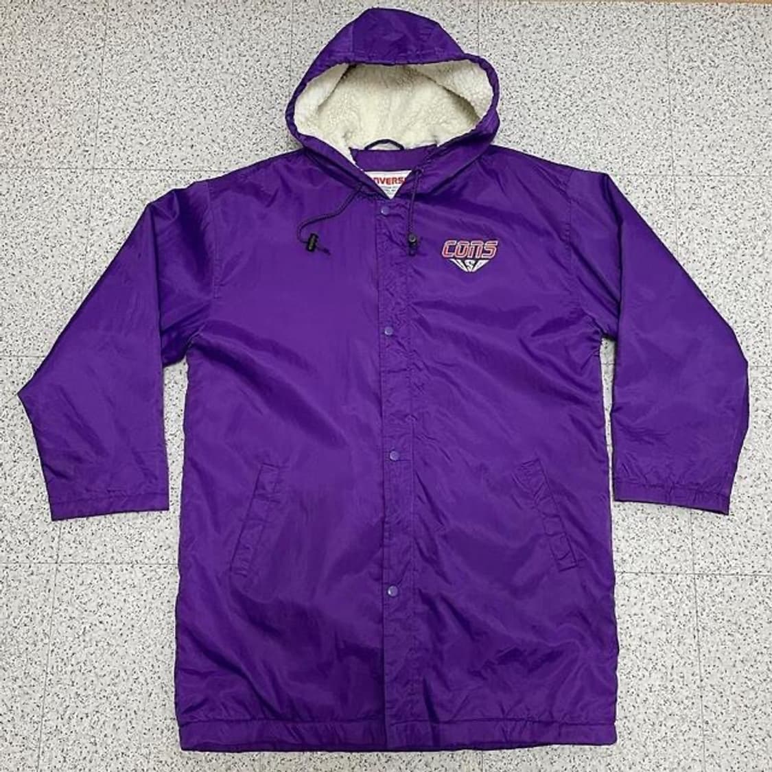 90's 컨버스 일본판 보스턴 매사추세츠 쉐르파 코트  상품이미지3