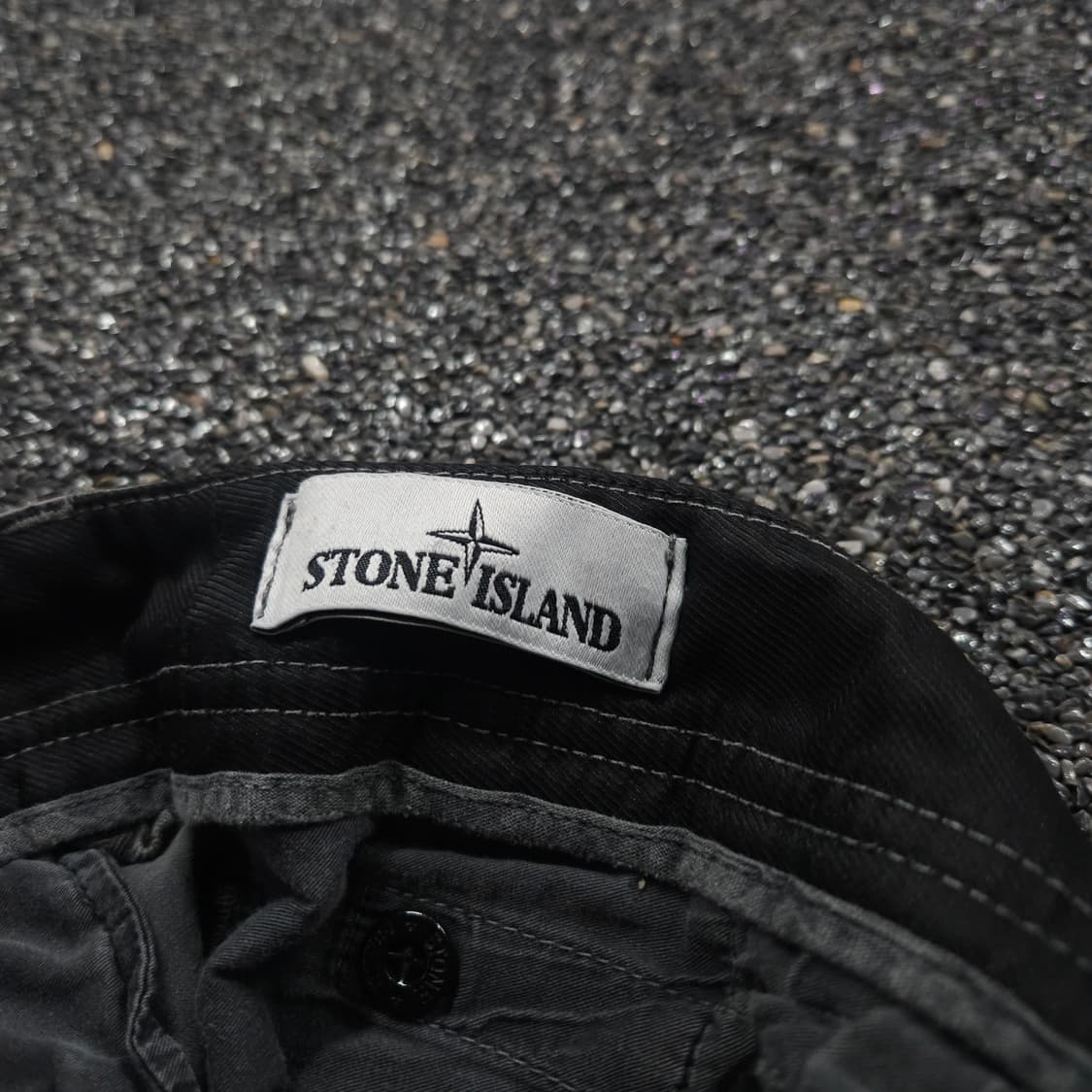 스톤아일랜드 가먼트 다이드 와펜 카고 하프 팬츠 (M) 상품이미지6