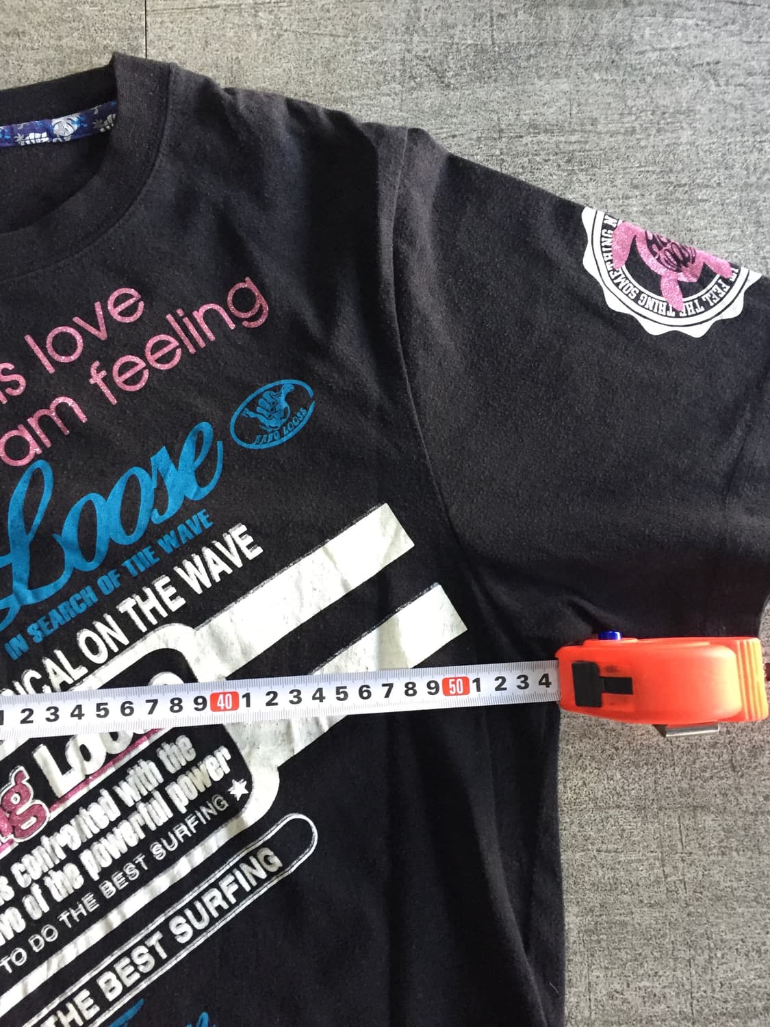 일본빈티지 Hawrllan 핀터깔y2k 오리엔탈펑크 반팔티셔츠 상품이미지2